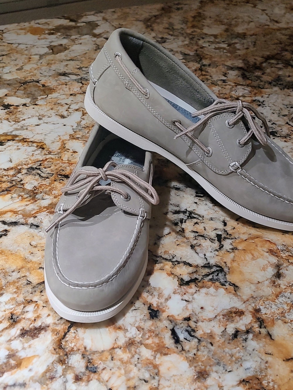 Dockers Men's Boat Shoes in Light Gray